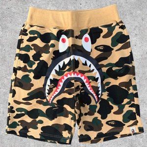 BAPE shorts OG camo tan